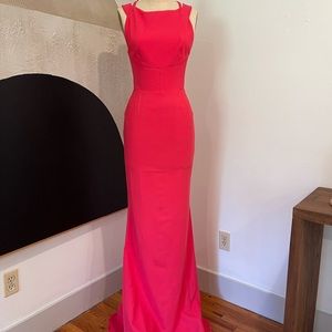 Roland Mouret cutout maxi gown
